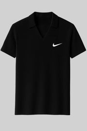 ONYX – Jet Black | Drop Shoulder Stretch Tee by ZairSkin