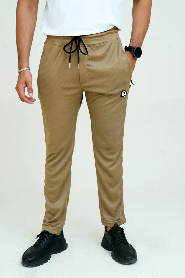 Revorn ActiveWear Super Stretch Trouser – Mustard Brown