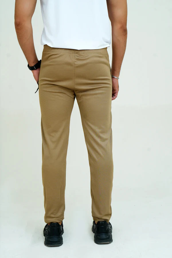 Revorn ActiveWear Super Stretch Trouser – Mustard Brown