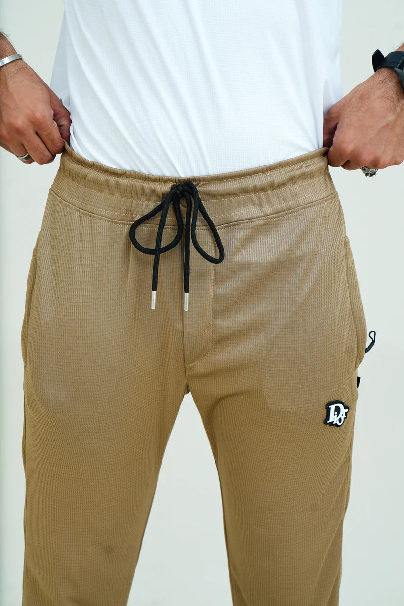 Revorn ActiveWear Super Stretch Trouser – Mustard Brown