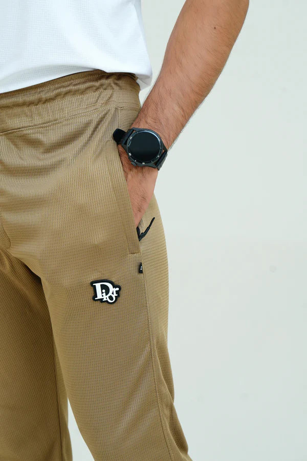 Revorn ActiveWear Super Stretch Trouser – Mustard Brown