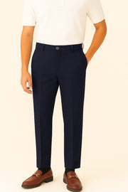 Revorn Tailored Popcorn Pants – Rich Blue