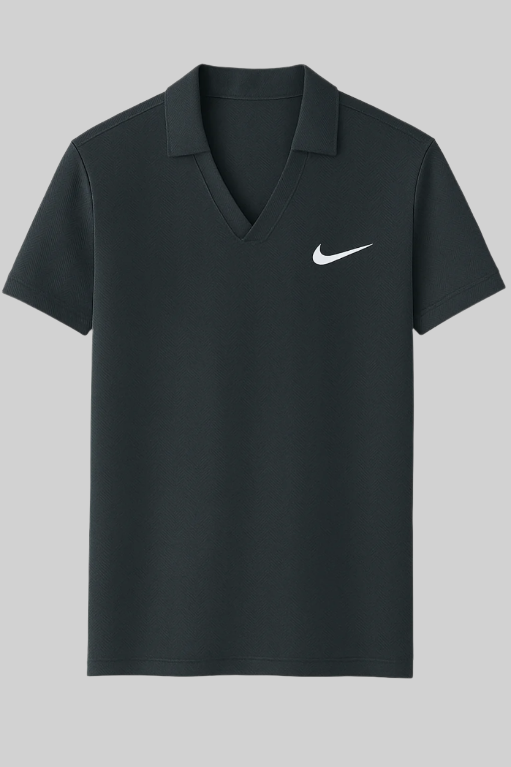 ONYX – Slate Gray | Stretch Slim Fit Tee