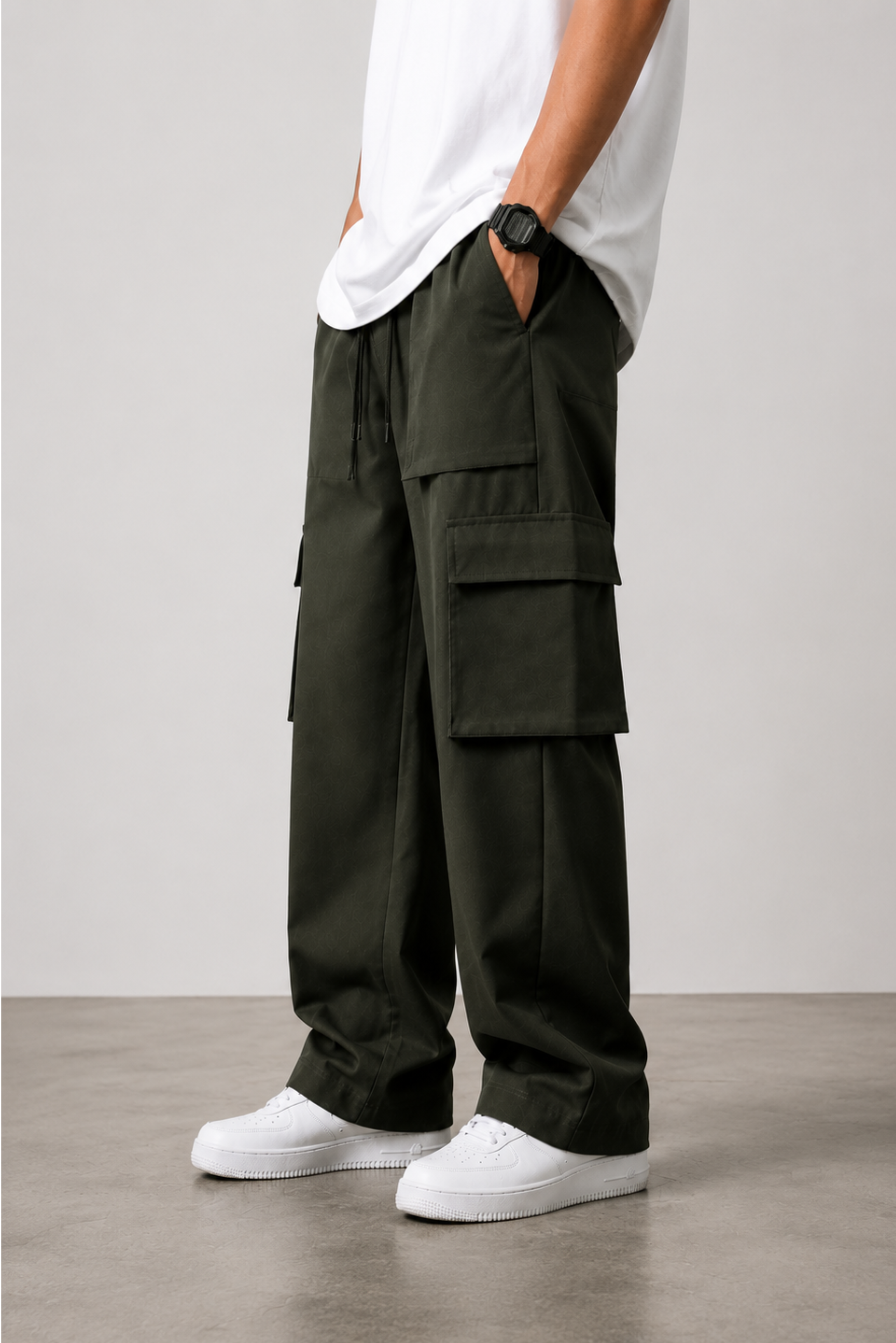 Wide Leg Cargo Trouser - Utility Series | REVORN