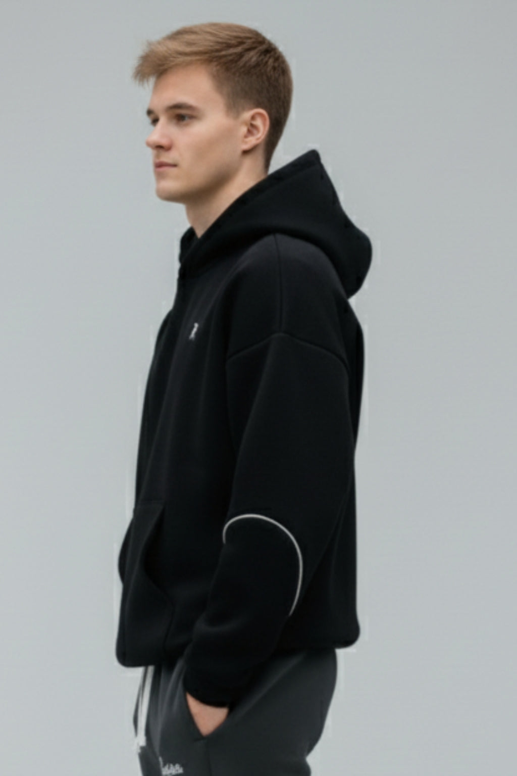 Black Oversized Hoodie