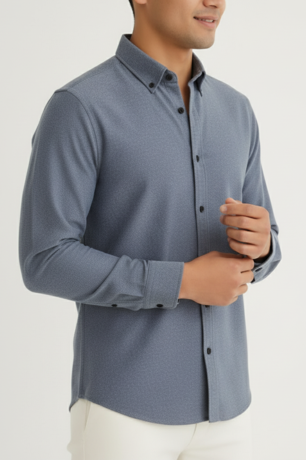 Men’s Grey Casual Shirt