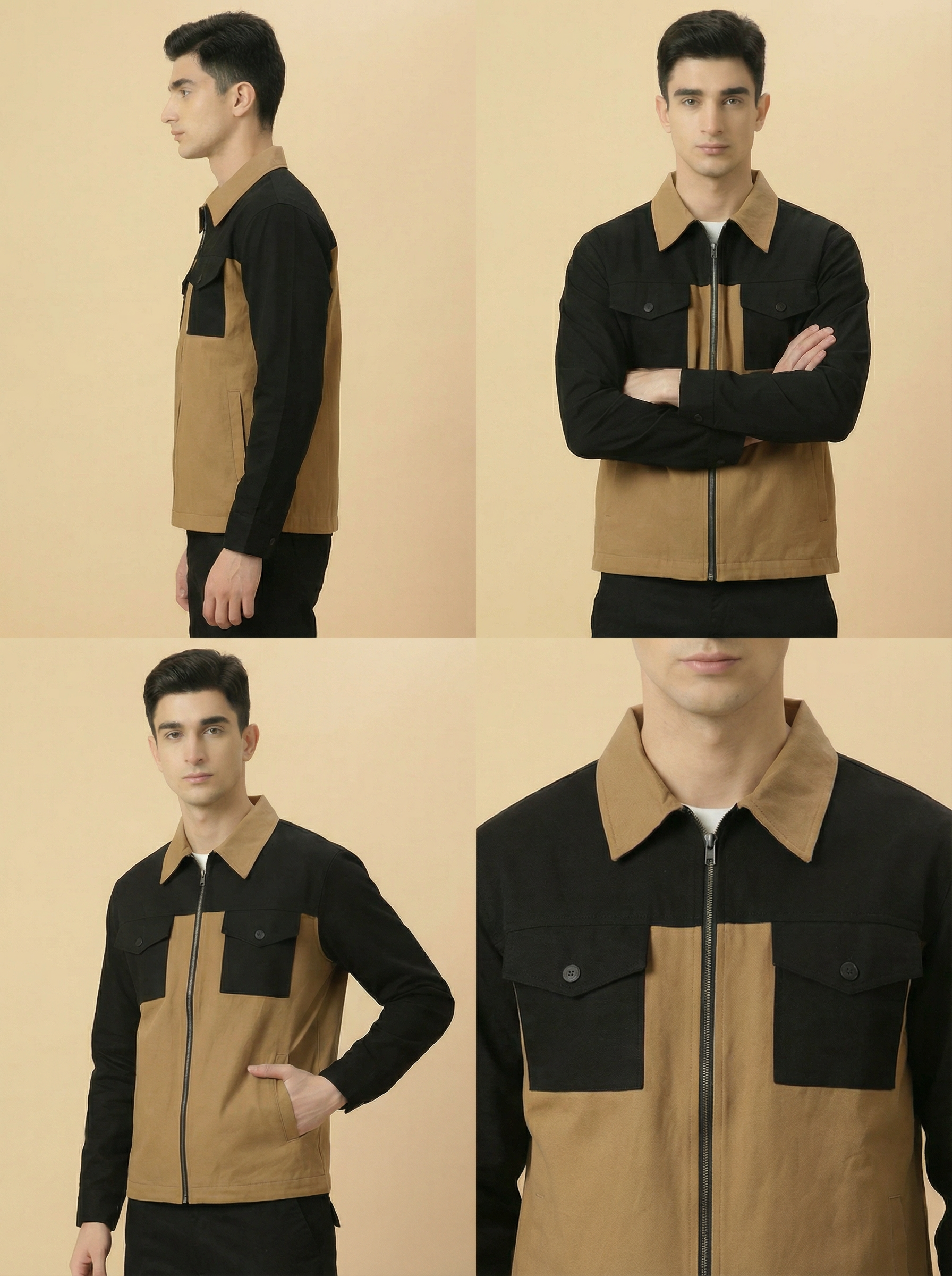 Summer Utility Zip Overshirt – Lightweight Cotton-4