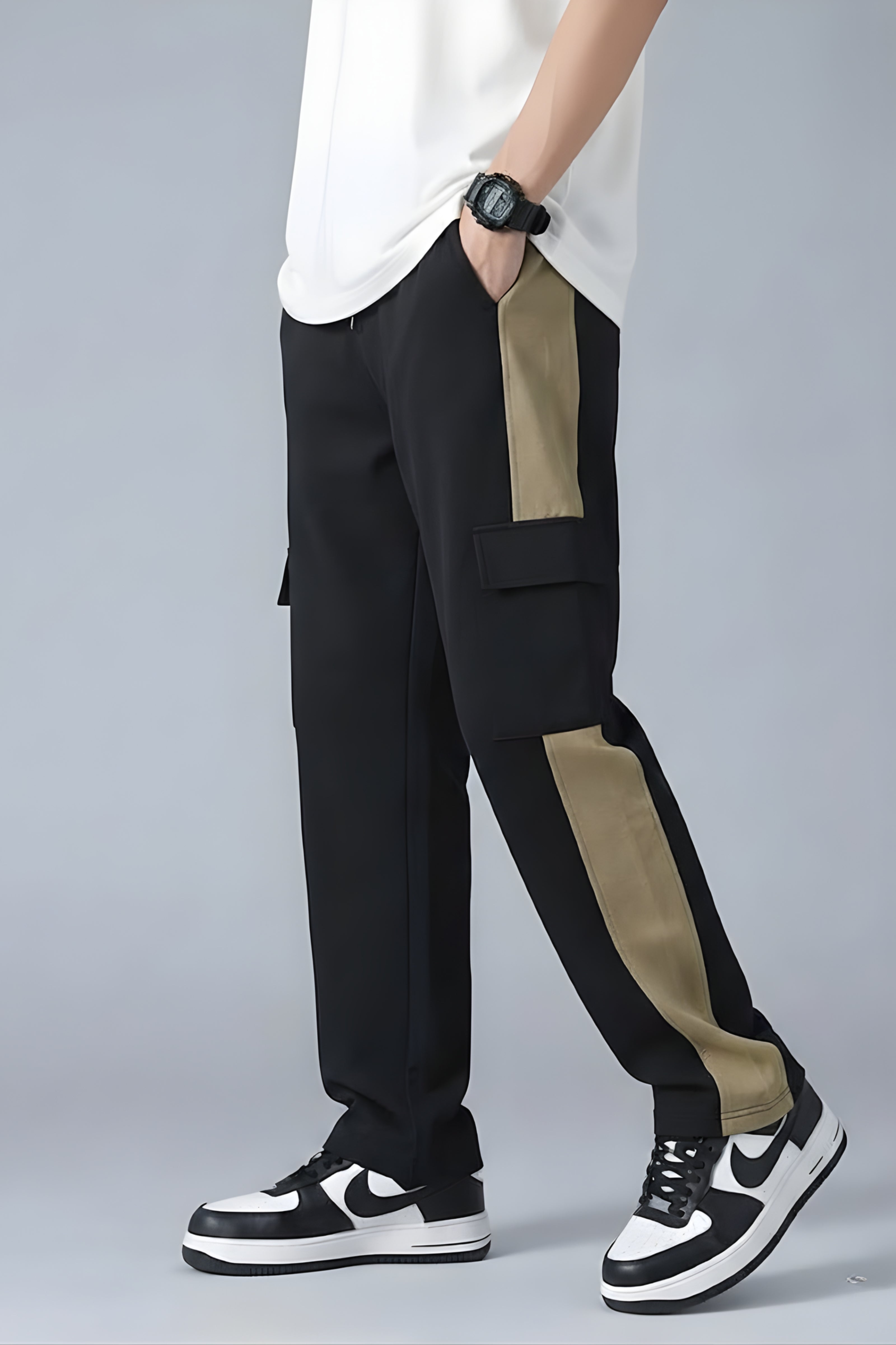 Revorn Utility Series – Dual Tone Cargo Pants-2
