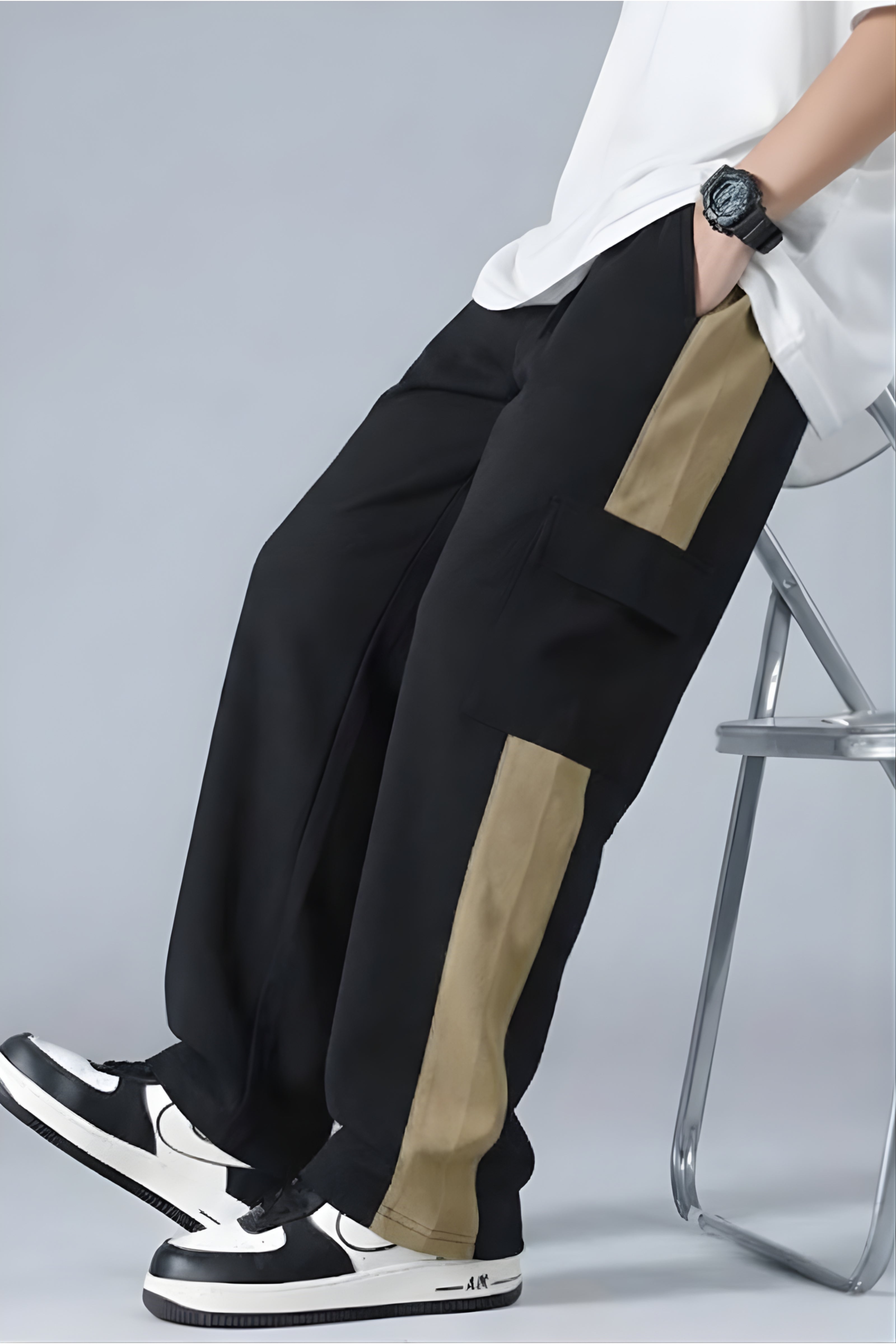 Revorn Utility Series – Dual Tone Cargo Pants-3