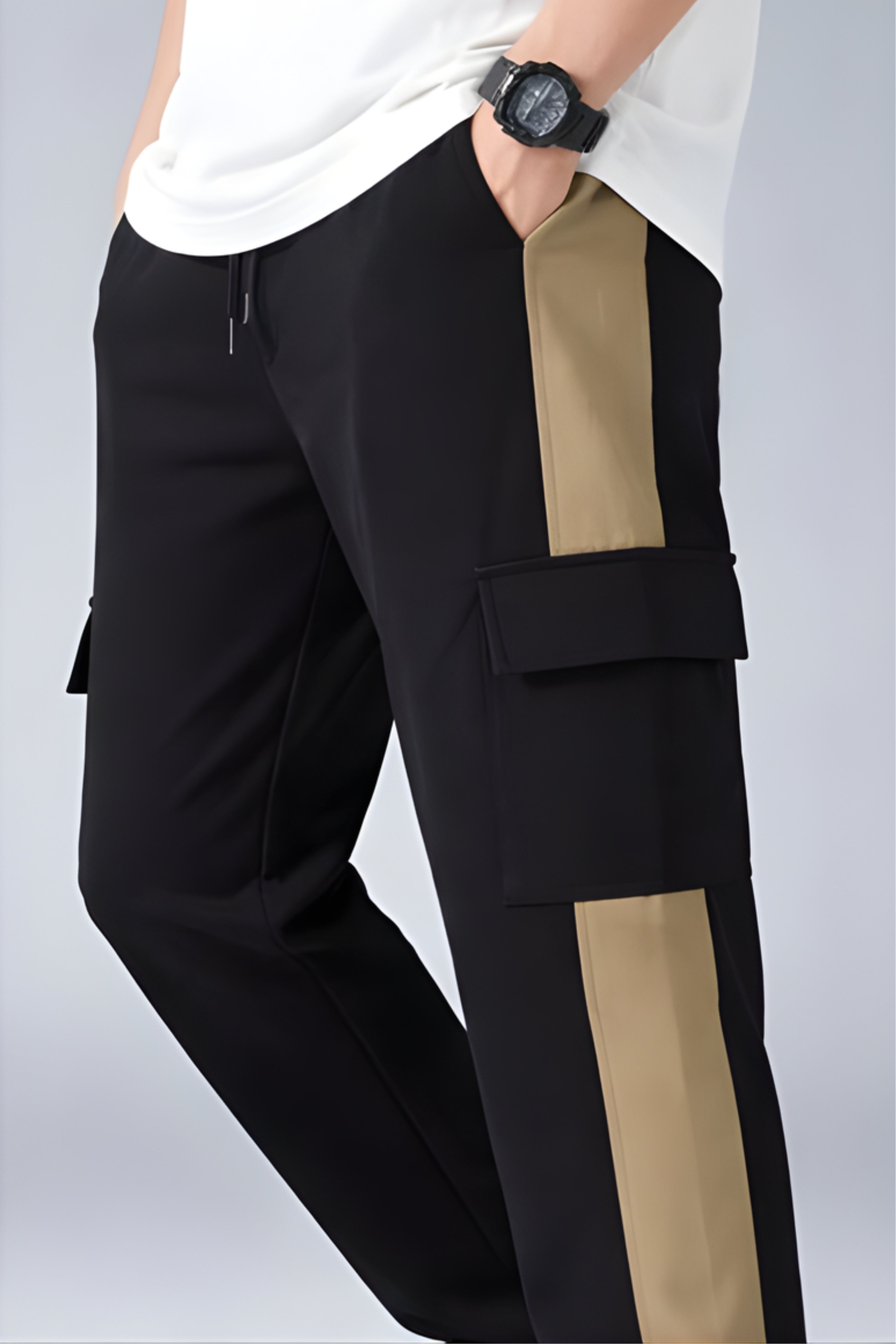Revorn Utility Series – Dual Tone Cargo Pants-5