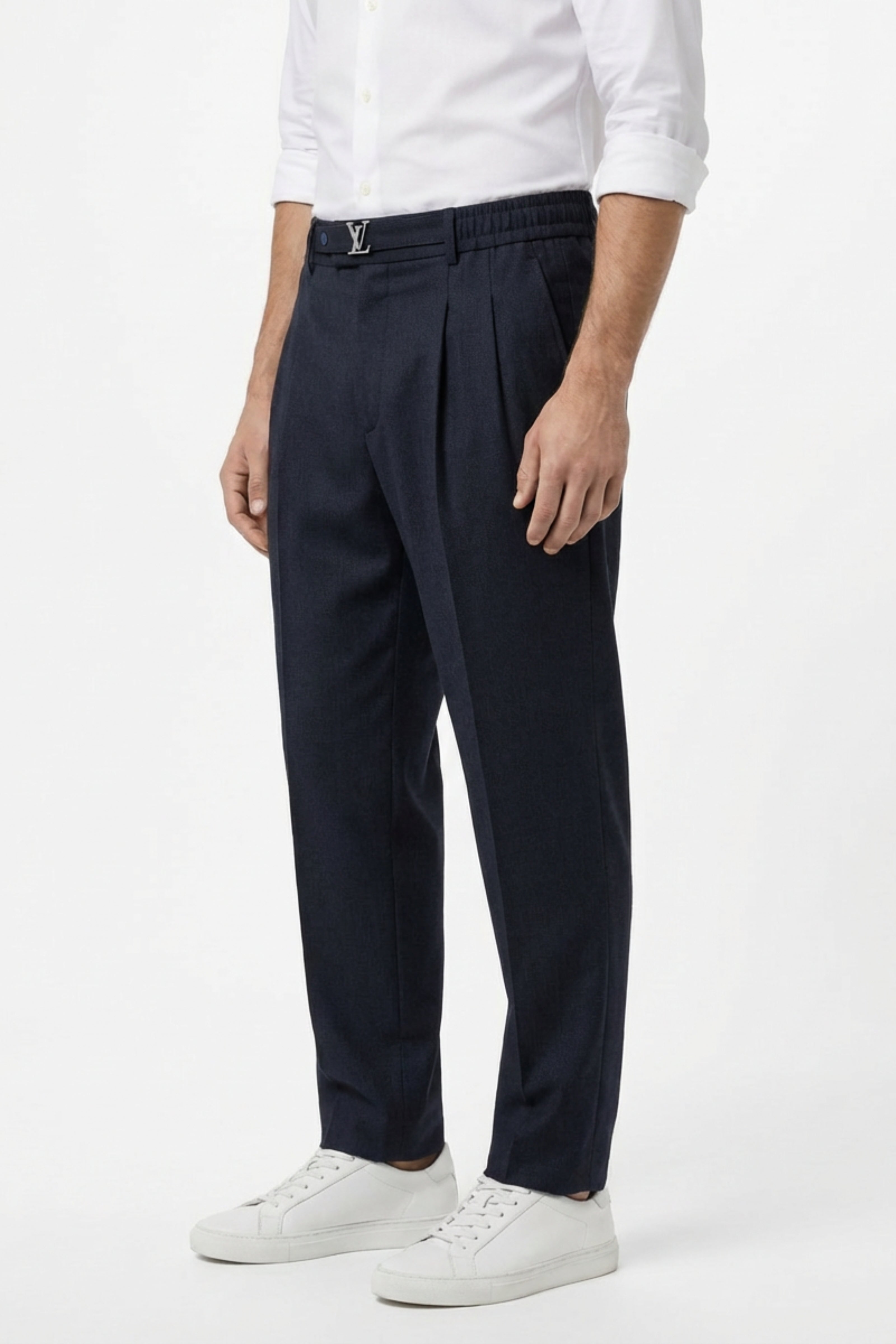 Tailored Black Classic Trouser-2
