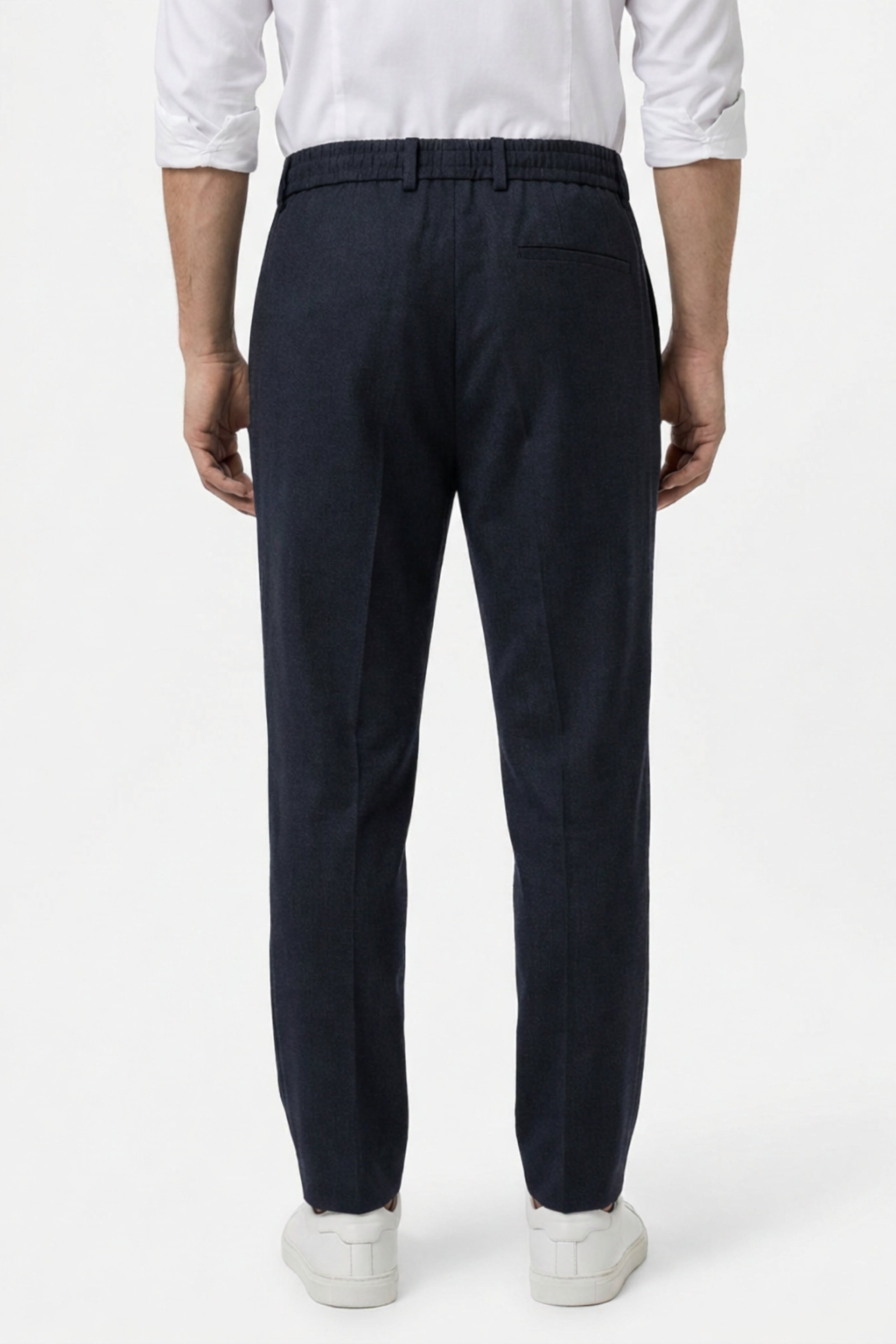 Tailored Black Classic Trouser-5