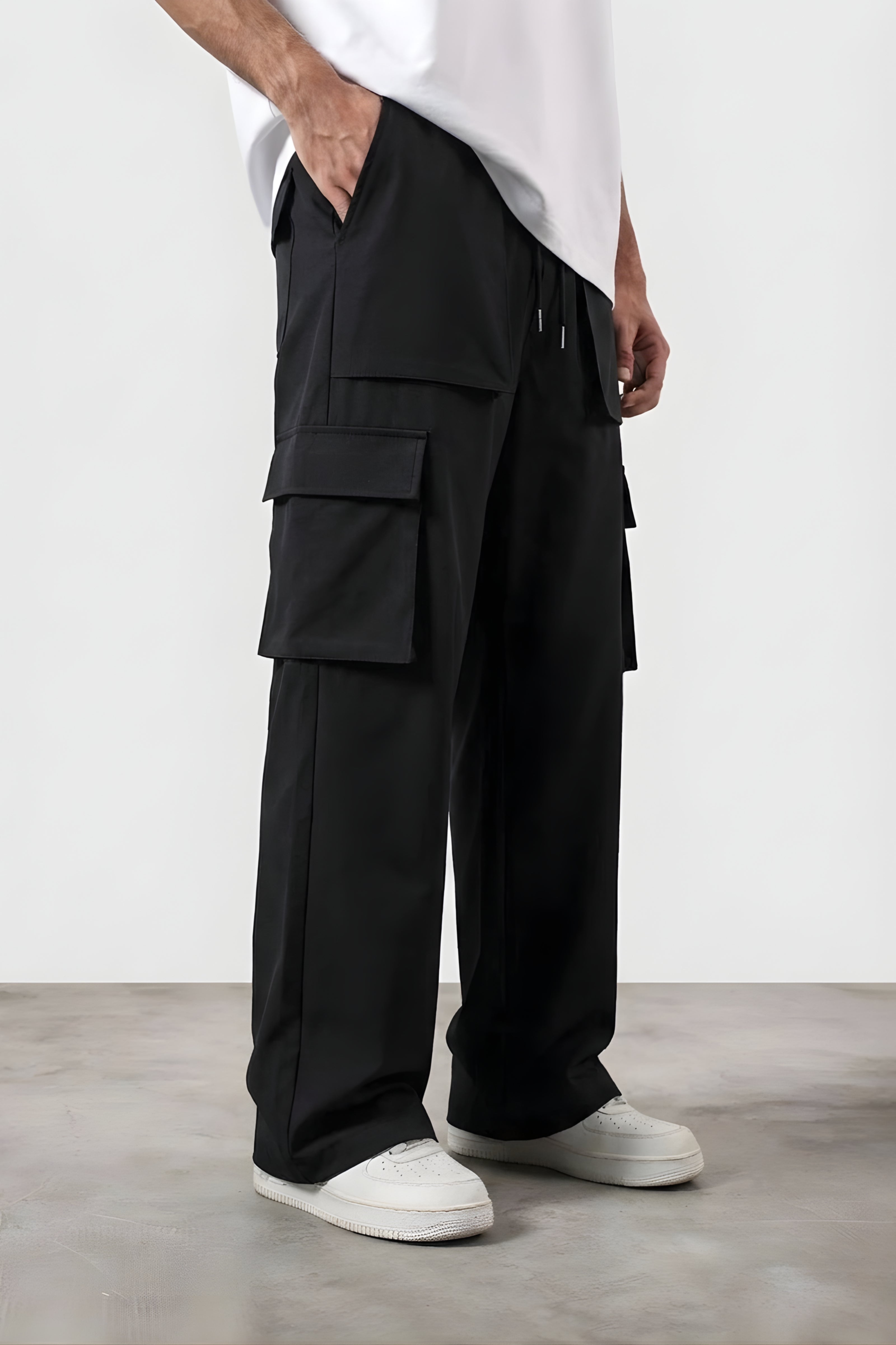 Wide Leg Cargo Trouser - Utility Series | REVORN