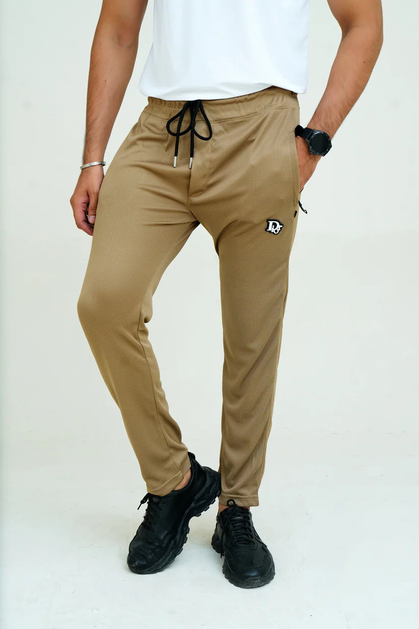 Revorn ActiveWear Super Stretch Trouser – Mustard Brown