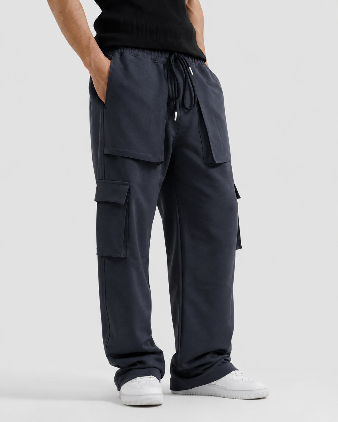 Wide Leg Cargo Trouser - Utility Series | REVORN