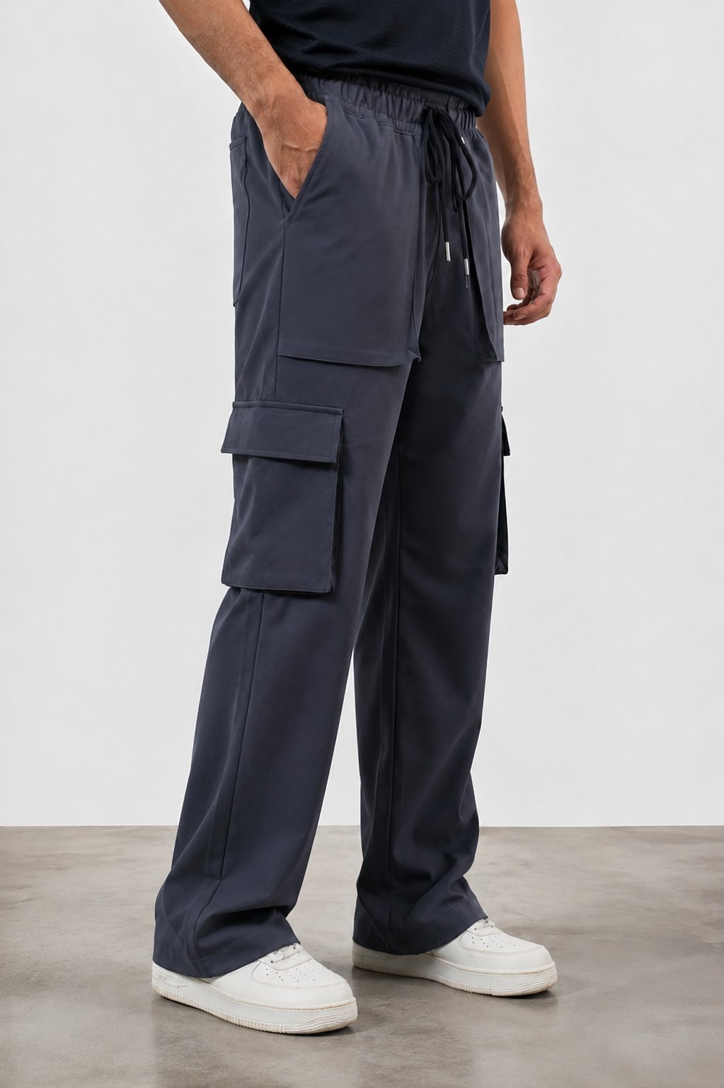Wide Leg Cargo Trouser - Utility Series | REVORN-1