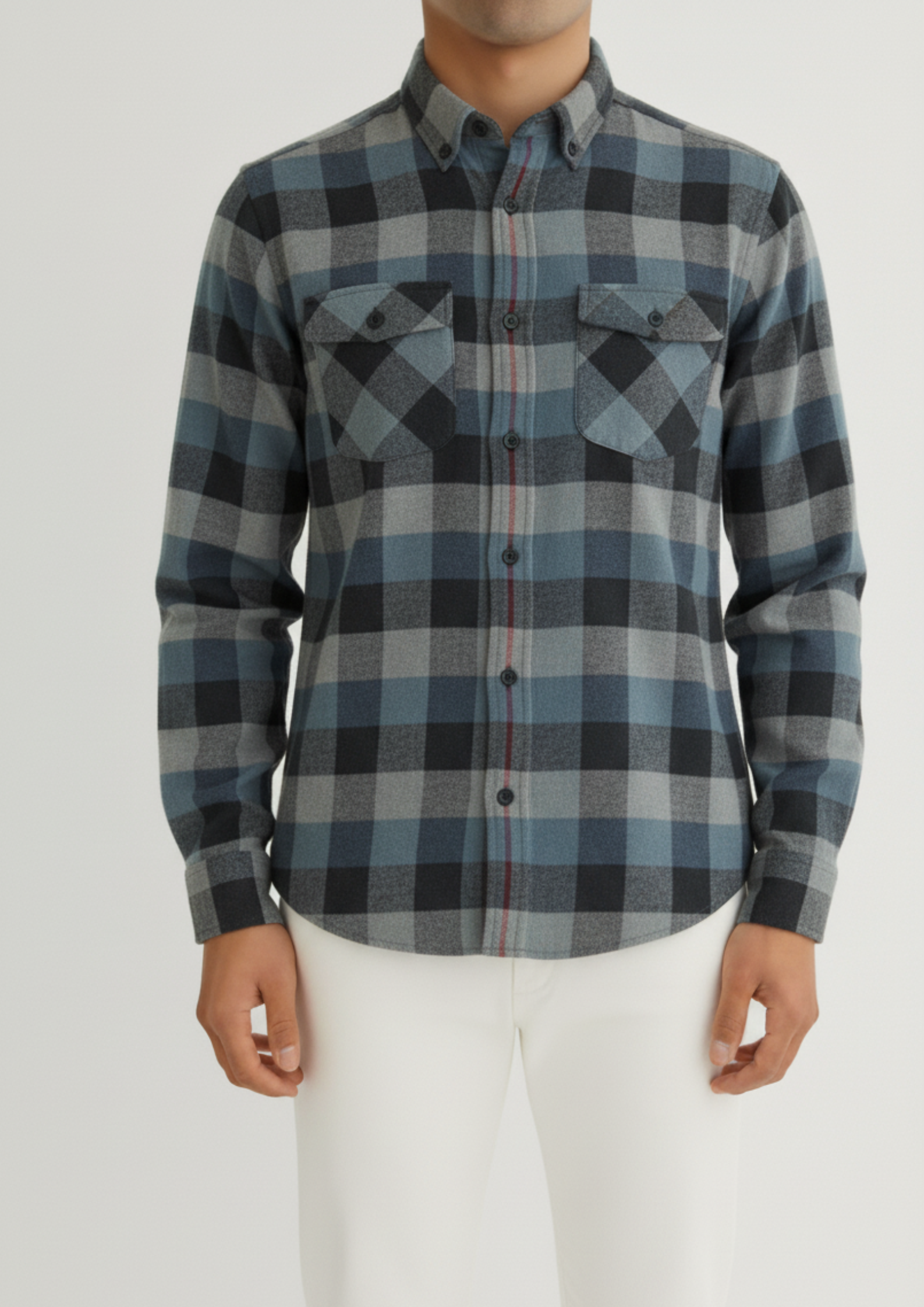 Men’s Blue Casual Shirt