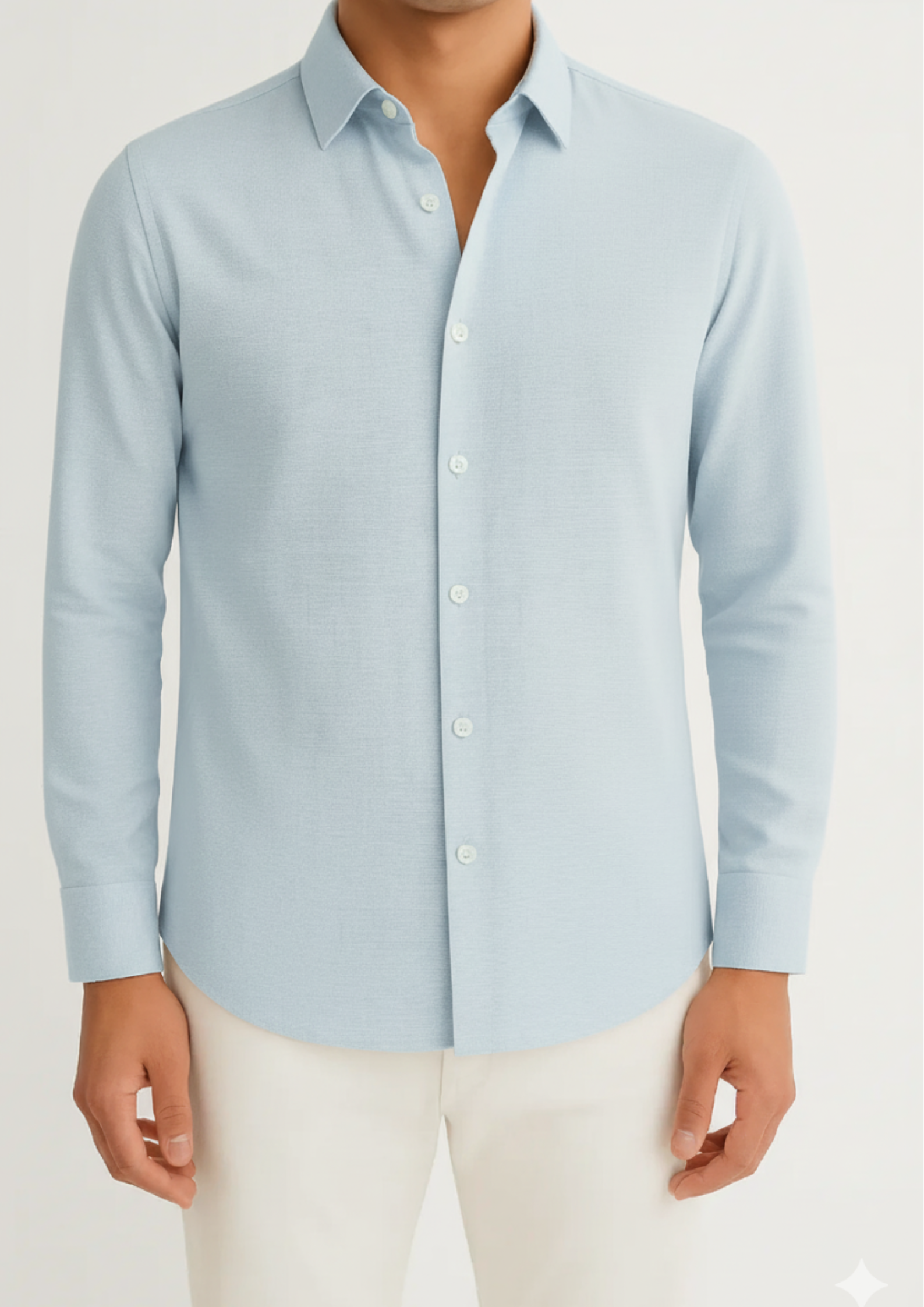Men’s Light Blue Casual Shirt
