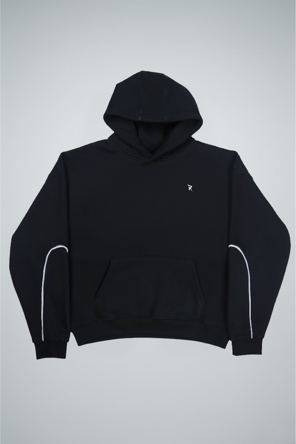 Signature unisex Black Contrast Co-ord Set