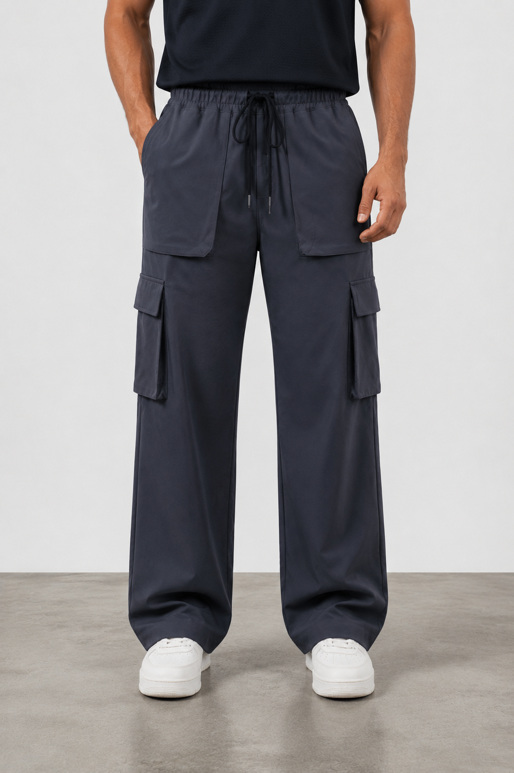 Wide Leg Cargo Trouser - Utility Series | REVORN-4