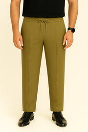 Revorn Stripe Line Trouser – Mustard