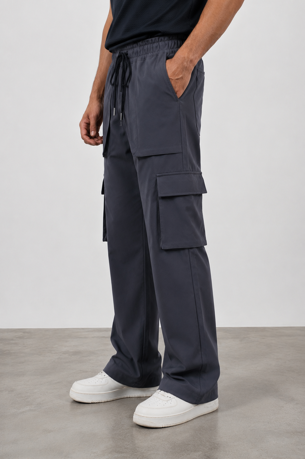 Wide Leg Cargo Trouser - Utility Series | REVORN-2